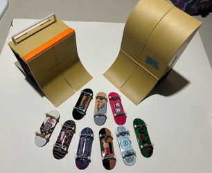 Tech Deck Mega Half Pipe Danny Way X-Connect Skateboard Park + 9 Boards