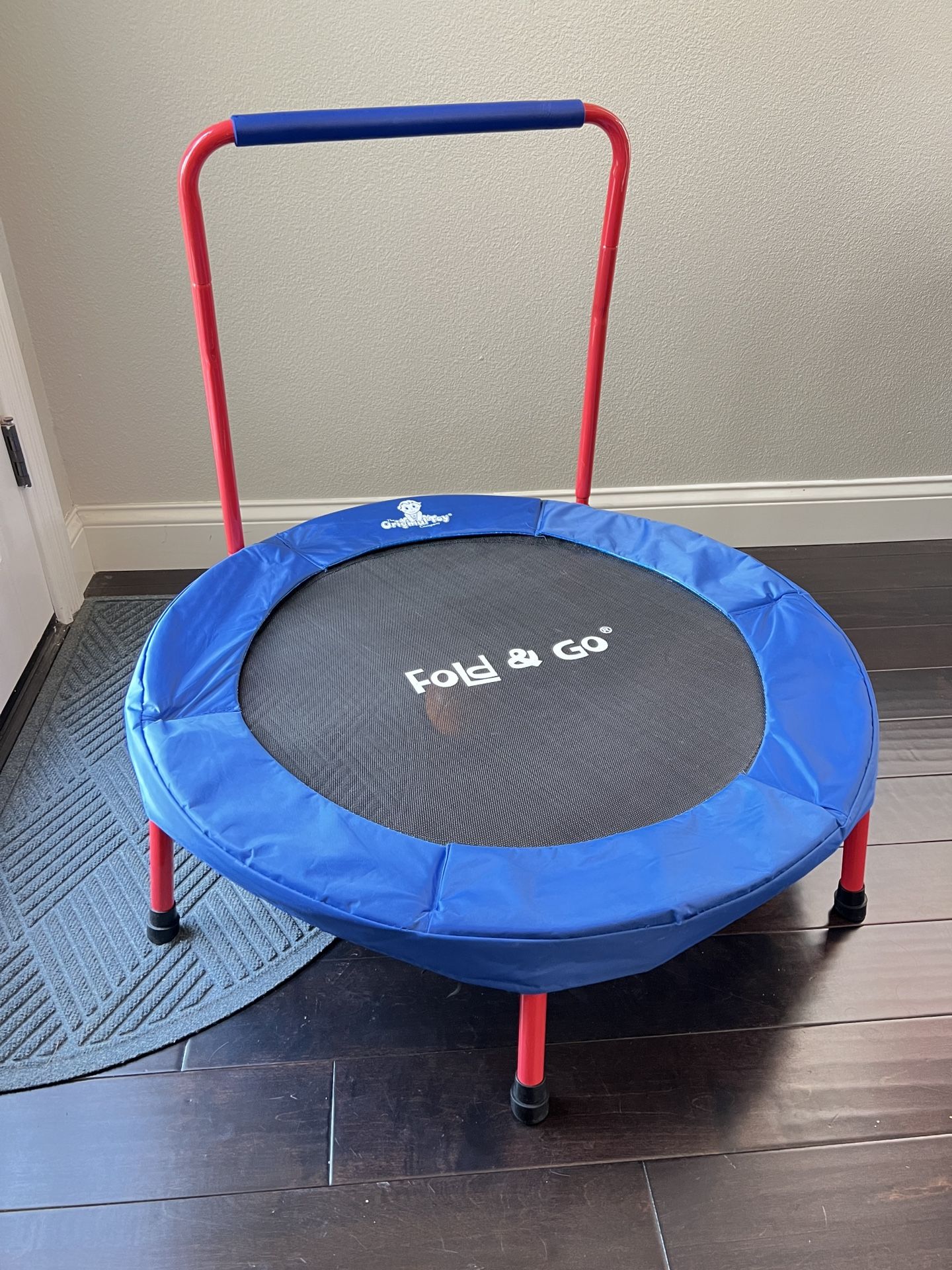 Kids Trampoline - The Original Toy Company Fold & Go