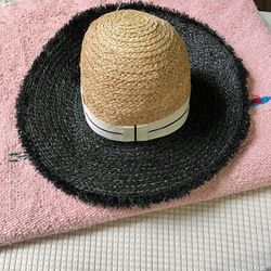 Hat, Summer Hat, Collapsing, Adjustable, Straw, Sun hat, 