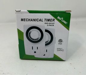 BN-LINK Mechanical Timer Outlet 2-Pack