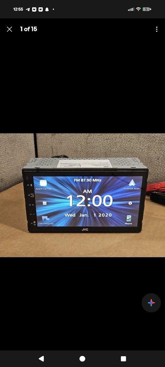 JVC KW-M560BT Digital Multi Media Radio Receiver