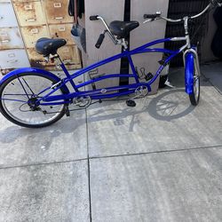 Sun Retro Tandem Cruiser Bike – 2 Person Beach Bike