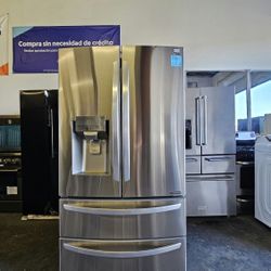 Refri gerator Fri dge L G Ice maker on door Inc luding Warranty!