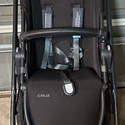 UPPAbaby Cruz V1 Stroller  + Deluxe Stroller Weather Shield (never used)