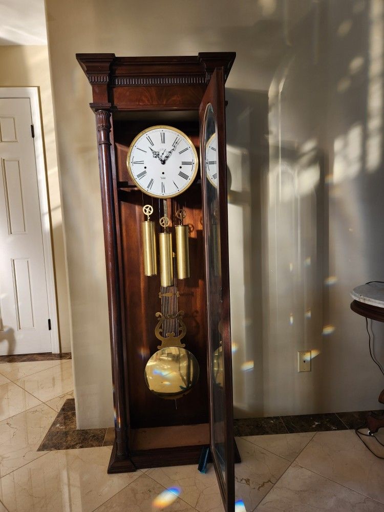 Vintage Kieninger Grandfather Clock