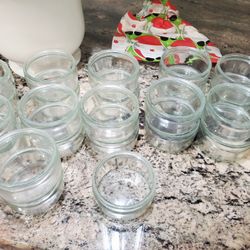 Small Glass Containers N Plant Pots 