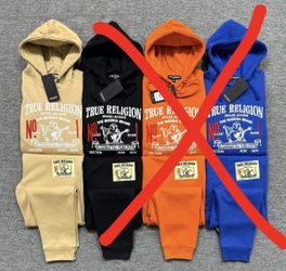 tan true religion set 115$ size L