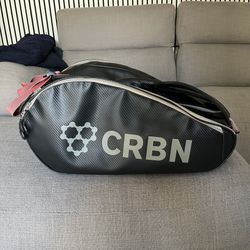 CRBN Pro Team Tour Pickleball Bag 1.0 Black