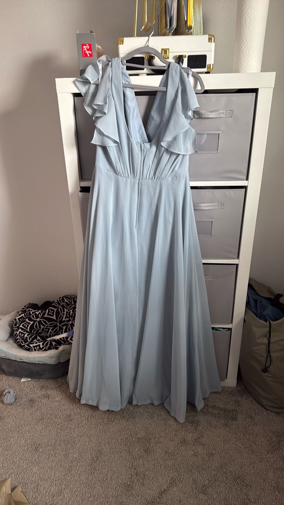 Dusty Blue Bridemaids Dress Davids Bridal - armafbd.com