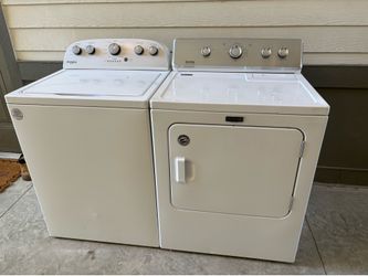 WHIRLPOOL WASHER AND MAYTAG DRYER SET !!! 300$ DELIVERY AND HOOKUP EXTRA SAME DAY !!!