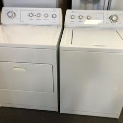 KENMORE TOP LOAD WASHER AND DRYER SET 