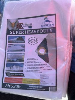 8x20 Tarp Heavy Duty