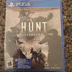  Hunt: Showdown [Limited Bounty Hunter Edition Ps4 Game 