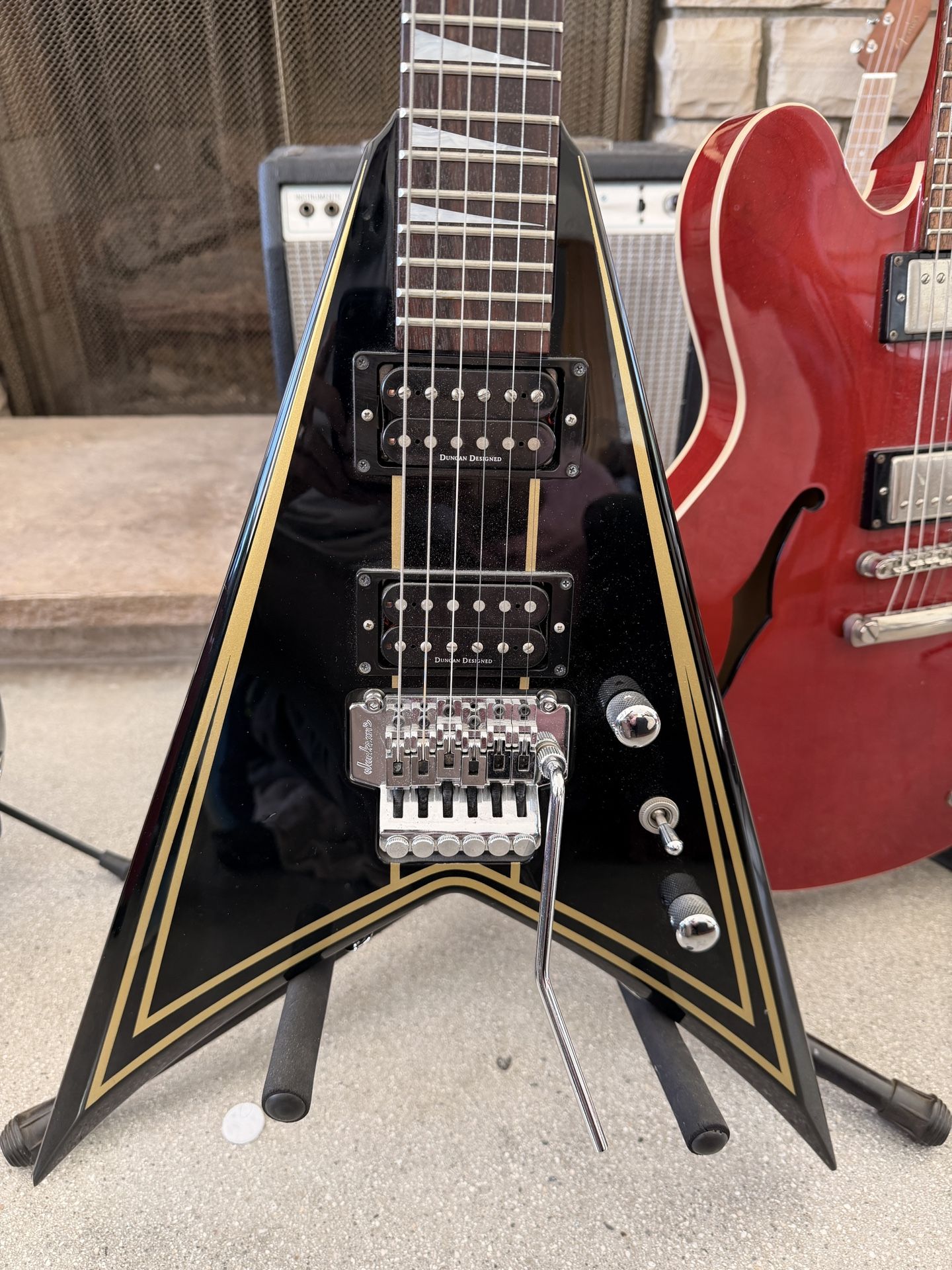 Jackson Randy Rhodes King V Flying V Electric Guitar for Sale in Los ...