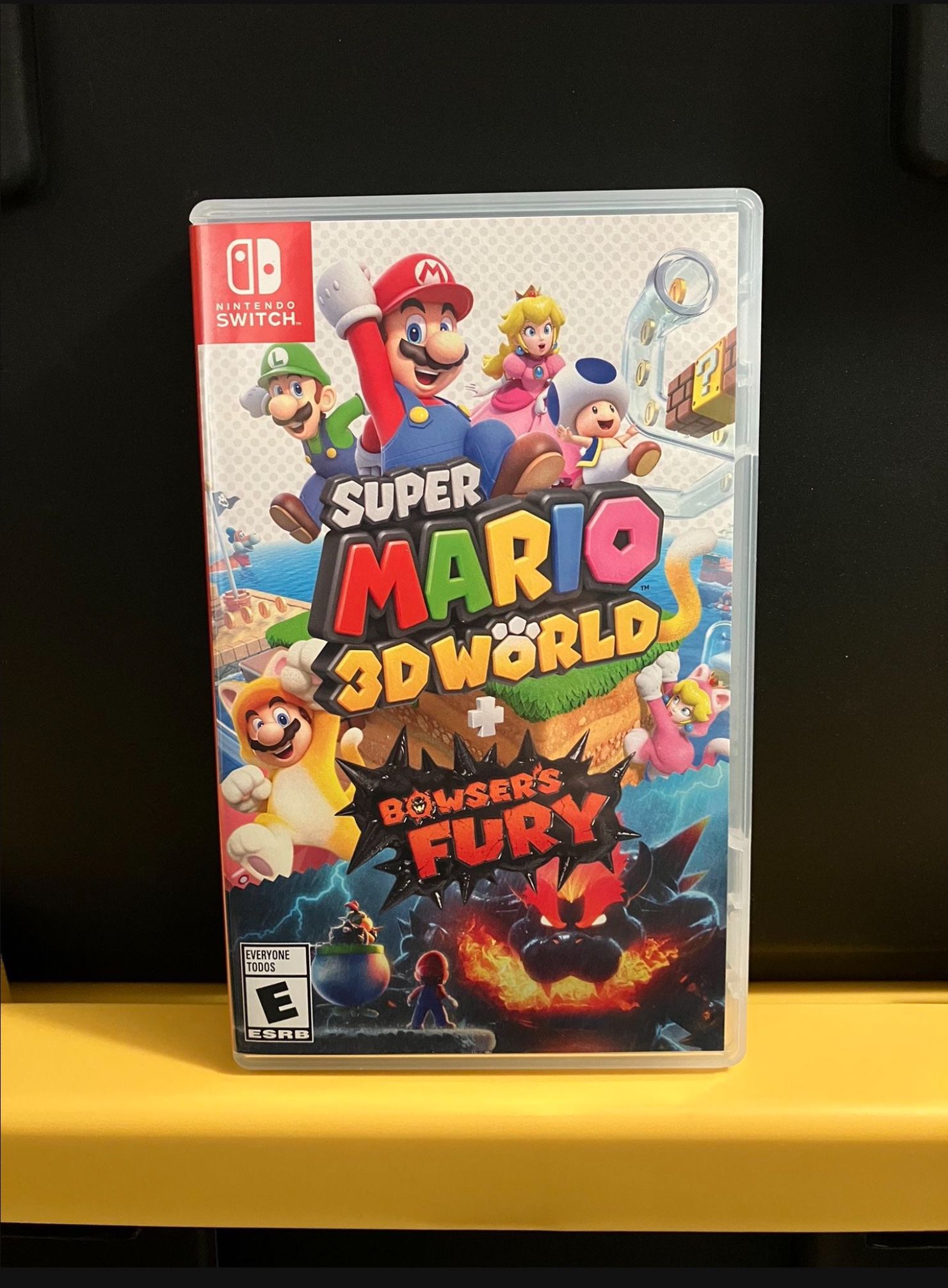 Super Mario 3D Worlds + Bowser's Fury for Nintendo Switch video game console system world Bros Lite Oled Complete