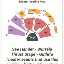 Hamlet tickets tonight at Guthrie