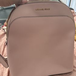 Michael Kors Pink Backpack