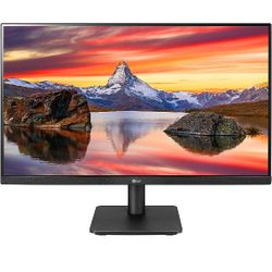 LG 24MP400-B 24” Full HD (1920 x 1080) IPS Monitor with 3-Side Virtually Borderless Design, AMD FreeSync and OnScreen Control – Black

