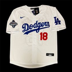 Yoshinobu Yamamoto Dodgers MLB Kids Jerseys