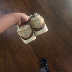 Nike Air Max 1 brown trainers
