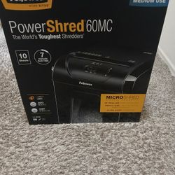 Brand New Powershred 60mc