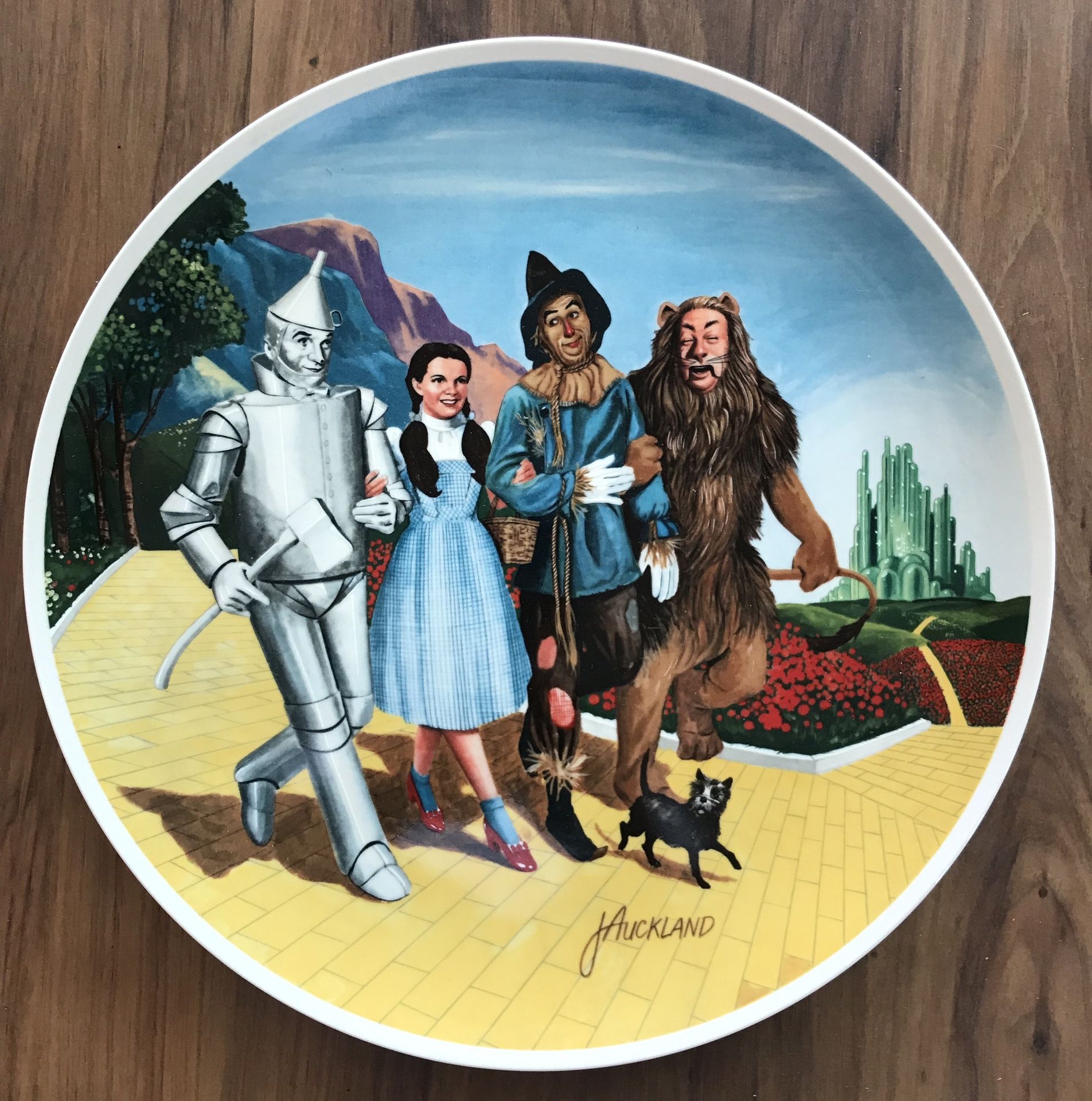 Wizard of Oz Knowles The Grand Finale Collector Plate