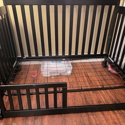 Toddler bed crib