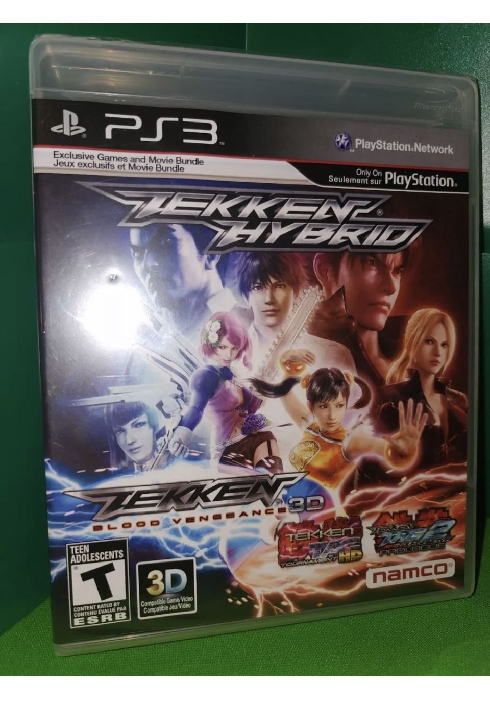 BRAND NEW SEALED Tekken Hybrid PS3-Sony PlayStation 3-2011 GAME AND MOVIE