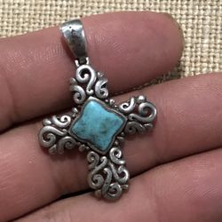 Brighton Style Sterling Silver Cross