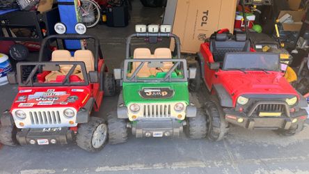Power Wheels Yeeps $30 each