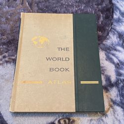 The World Book Atlas  Vintage 