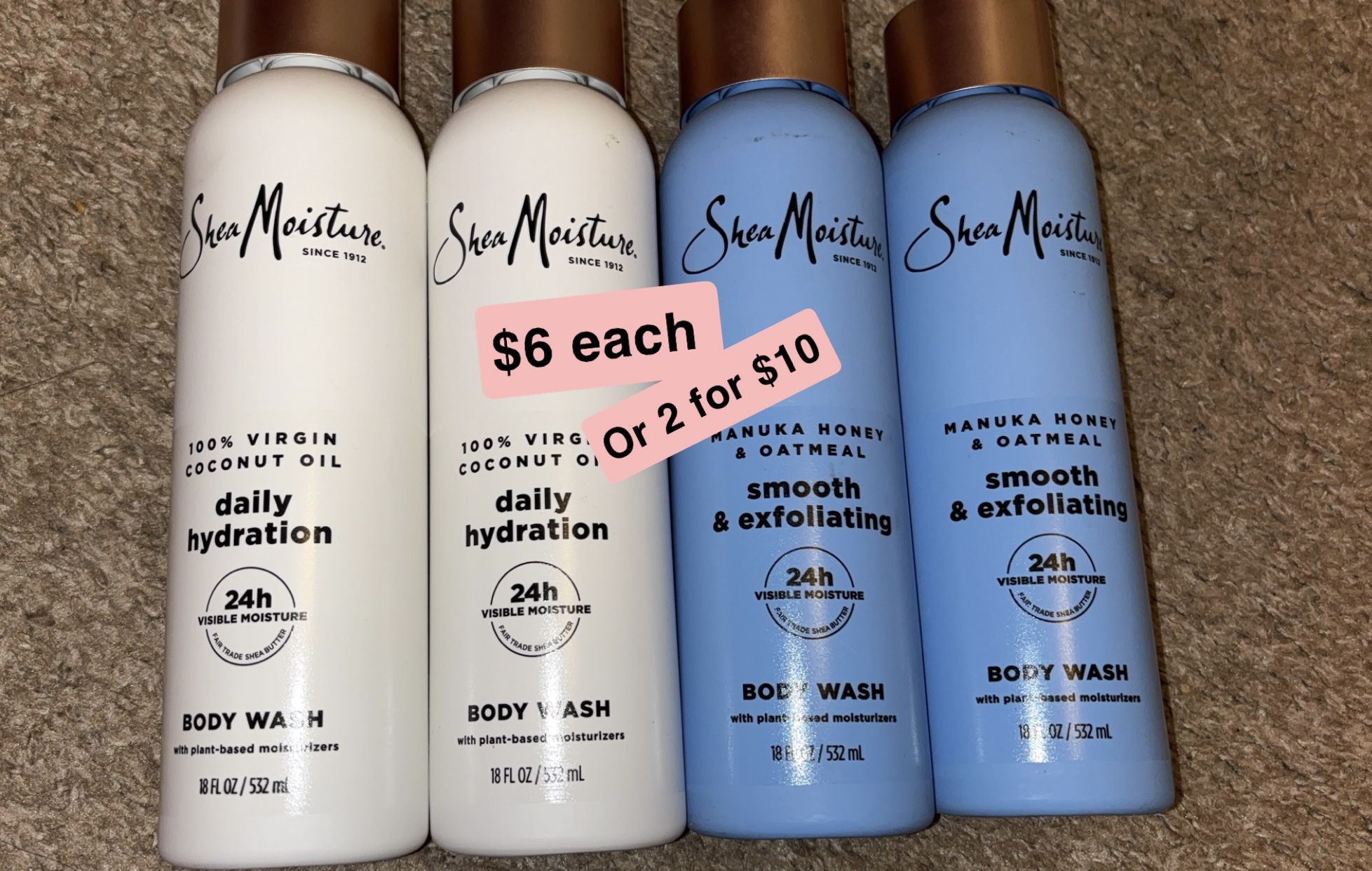 Shea Moisture Bodywash