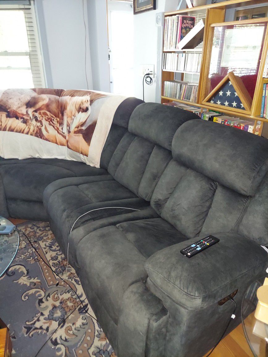 Sectional Sofa and Rocker/Recliner