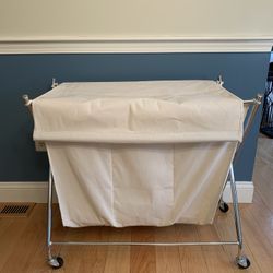 Laundry Hamper 3 Fold Divider Portable