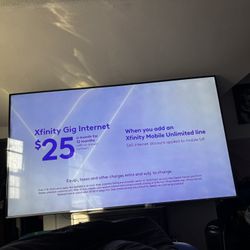 86in LG Smart tv With Wall Mount
