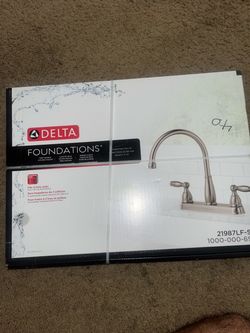 Delta Foundations Two Handle Kitchen Faucet