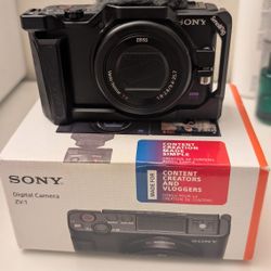 The Sony ZV-1 compact, 20.1MP camera