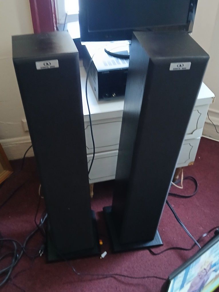 Stereo Reciver And Toer Speakers270 Watts