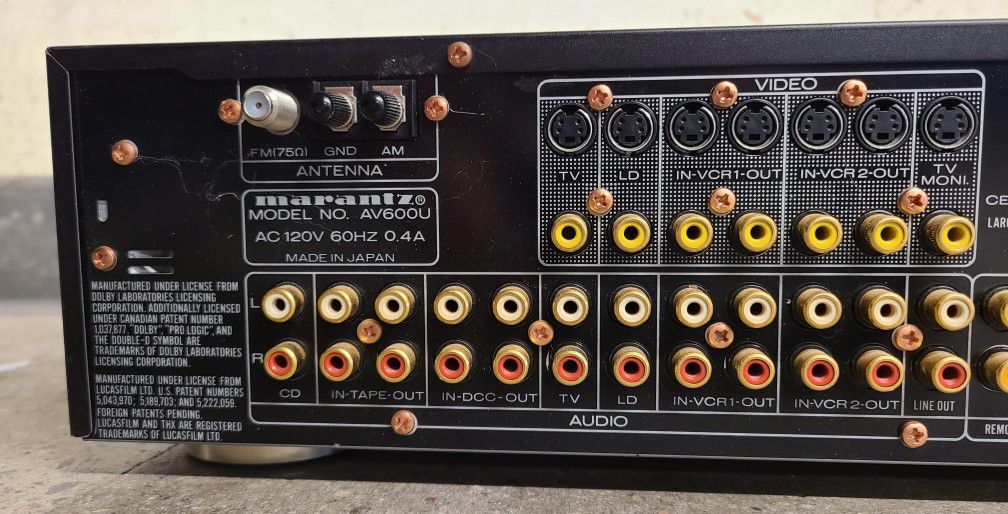 Marantz AV-600 Amplifier