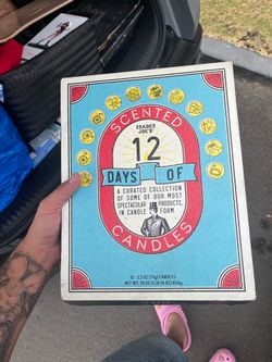 Trader Joe's 12 Days of Scented Candles Advent Calendar Special Edition