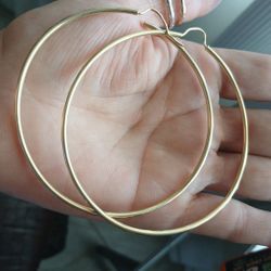 Arracadas Grandes 14k