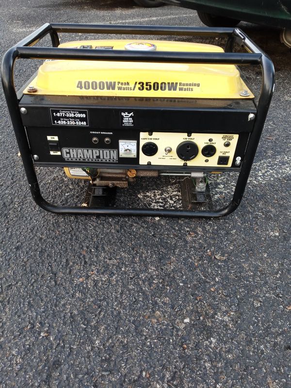 4000 watt Champion generator for Sale in Murfreesboro, TN OfferUp