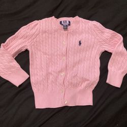 Ralph Lauren Cable Knit Cardigan 2T