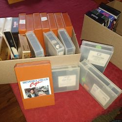 Box Of Beta Tapes Cartridges