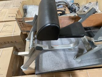 Preacher Curl Bench - 11 Gauge Steel - Adjustable Seat - Commercial Upholstery