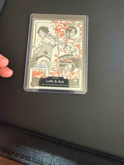 One Piece TCG Luffy & Ace Leader Card ST30-001