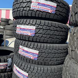 Vendo 265/70/R17 instacion y balance las 4 llantas por $500