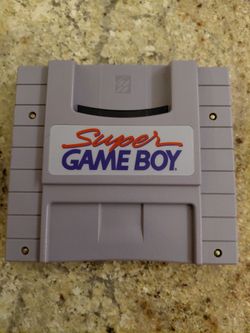 Super Nintendo  Game Boy Cartridge Adapter