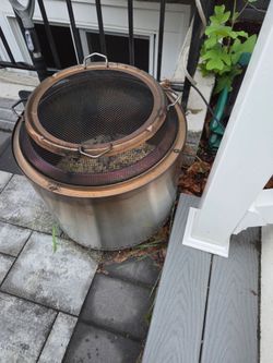 Bonfire 19.5" Fire Pit + Stand Bundle and Accessories