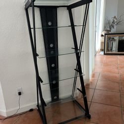 Glass-iron Decorative Shelf